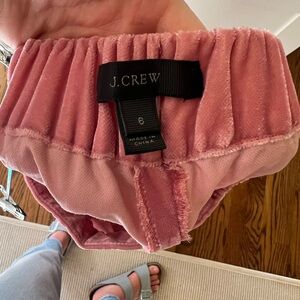 JCrew velvet pants